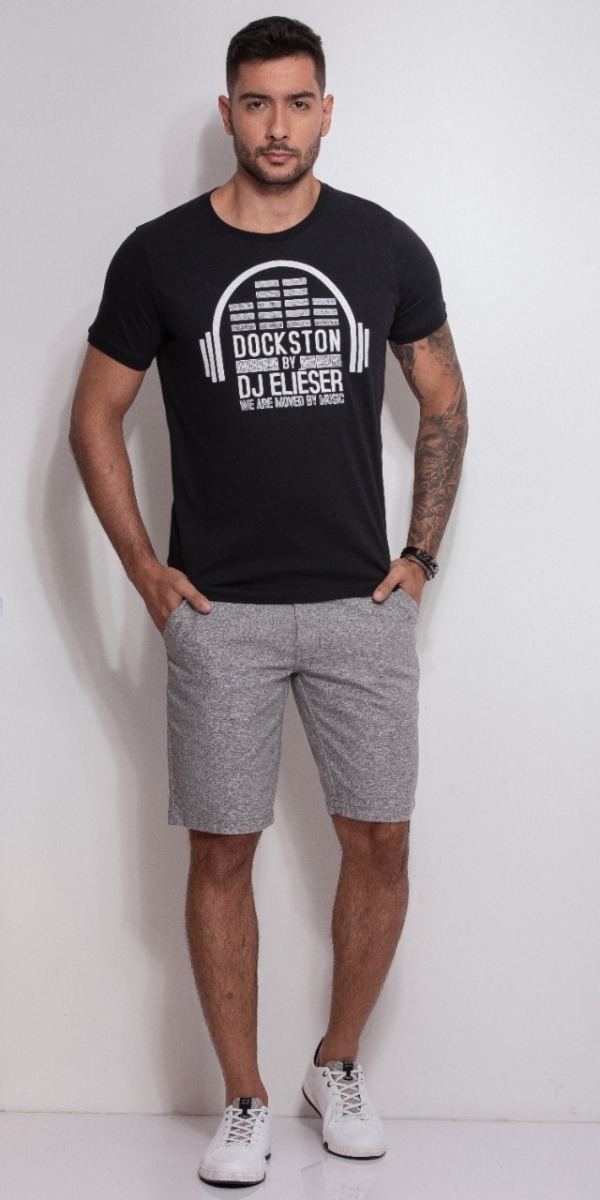 CAMISETA GOLA REDONDA DOCKSTON BY ELIESER MC